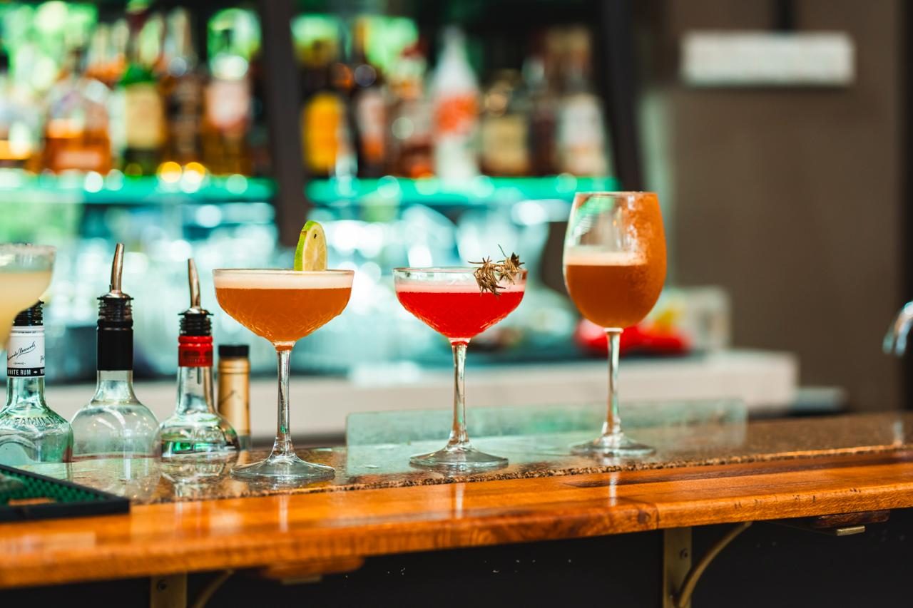 Denga cocktail line-up